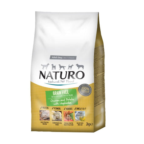 Naturo Naturo Hrana Uscata Pui si Cartofi 2 Kg - imagine 1