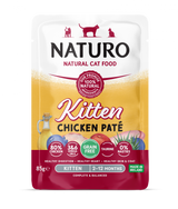 Naturo Naturo Kitten Grain Free Mousse cu Carne Pui 85g - imagine 1