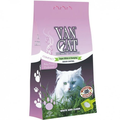 VanCat Nisip Igienic Pisici VanCat Baby Powder Compact 5 Kg