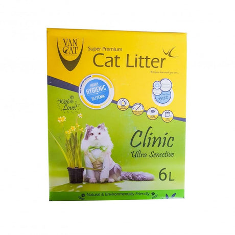 VanCat Nisip Igienic Pisici VanCat Ultra Clumping Green 6L