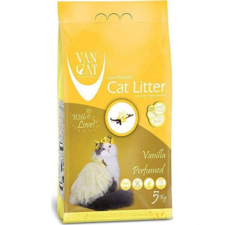 VanCat Nisip Igienic Pisici VanCat Vanilla Compact 5 Kg
