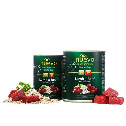 Nuevo Nuevo Dog Senior cu Miel, Vita si Fulgi de Ovaz