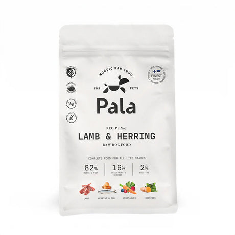 Pala Pala Hrana Raw pentru Caini cu Miel si Hering - imagine 1