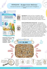 Papagaya OrniVital Budgie Avian Wellness Hrana Hipocalorica pentru Papagali de Talie Mica