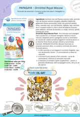 Papagaya OrniVital Royal Macaw Hrana Hipocalorica pentru Papagali Ara