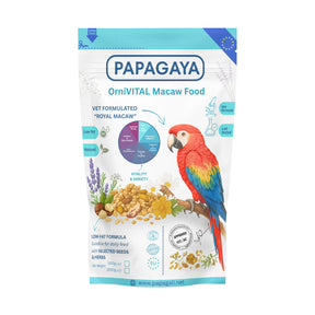 Papagaya OrniVital Royal Macaw Hrana Hipocalorica pentru Papagali Ara
