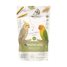 Papagaya Signature Line Little Beaks Hrana pentru Papagali de Talie Medie cu Cioc Mic