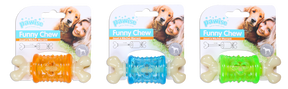 Pawise Funny Chew Jucarie de Ros pentru Caini S 10,5 cm
