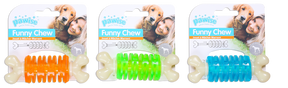 Pawise Funny Chew Ring Jucarie de Ros pentru Caini L 15 cm