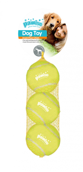 Pawise Pawise Jucarie Set 3 Mingi de Tenis