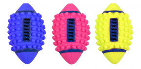 Pawise Pawise Jucarie Minge de Rugby Fosforescenta pentru Caini