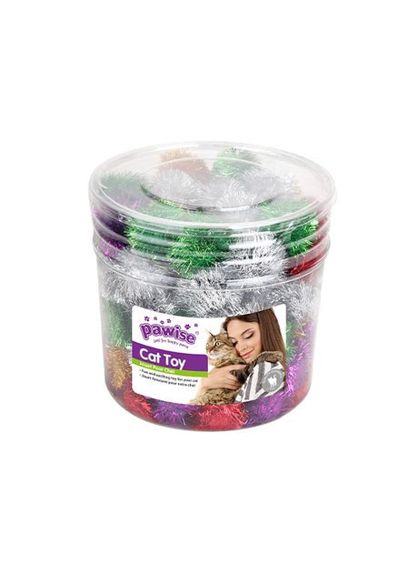 Pawise Pawise Jucarie Minge Pompom pentru Pisici 72 Buc - imagine 1