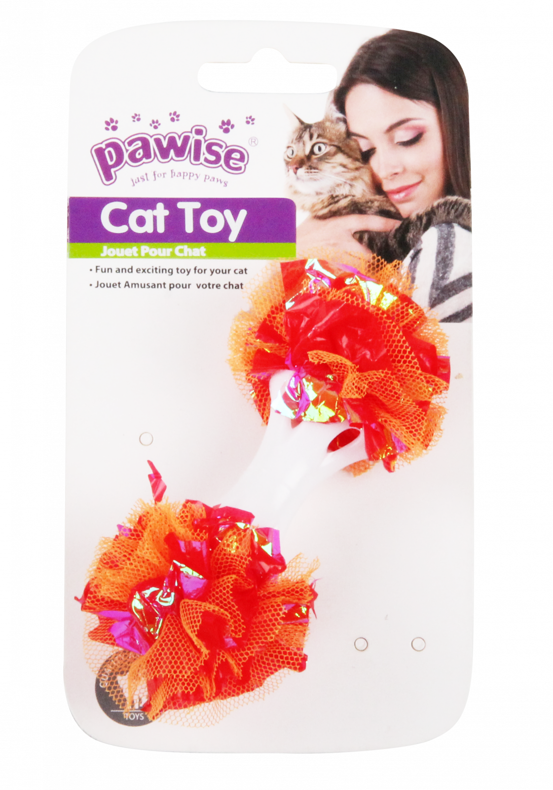 Pawise Pawise Jucarie pentru Pisici in Forma de Gantera - imagine 1