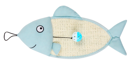 Pawise My Love Fish Scratcher Mat pentru Pisici