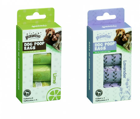 Pawise Pawise Pungi Igienice cu Miros de Lime sau Lavanda Set 4 Role