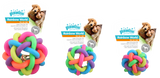 Pawise Rainbow World Minge cu Clopotel pentru Caini