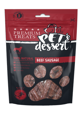 Pet's Dessert Pet's Desert Dog Beef Sausage 80 Gr LSS-09
