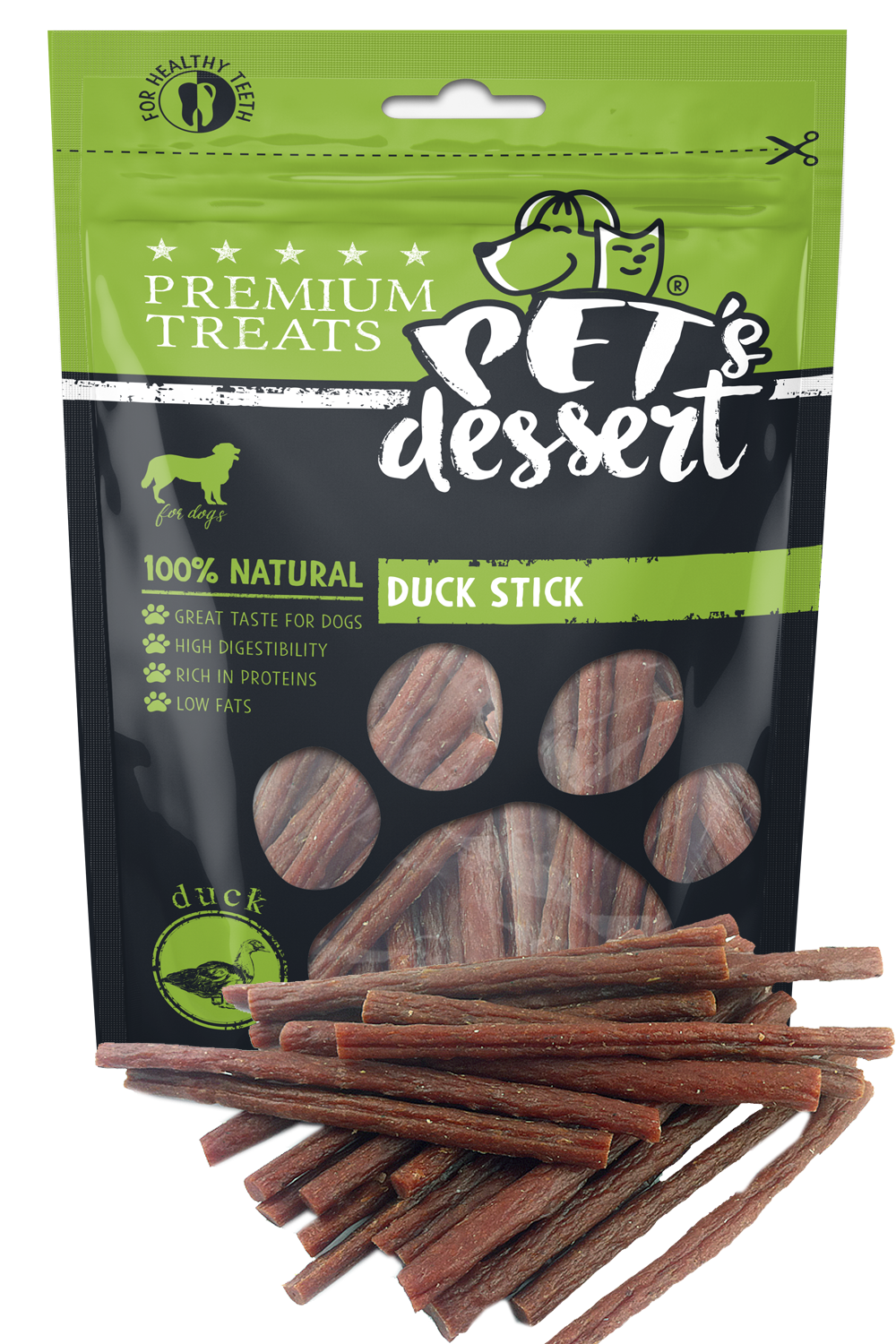 Pet's Dessert Pet's Desert Dog Duck Stick 80G LSS-02