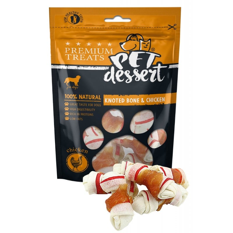 Pet's Desert Dog Knoted Bone&Chicken LSC-50(2)