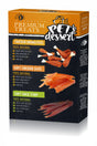 Pet's Dessert Premium Treats Mix cu Pui si Rata pentru Caini 3x80 Gr