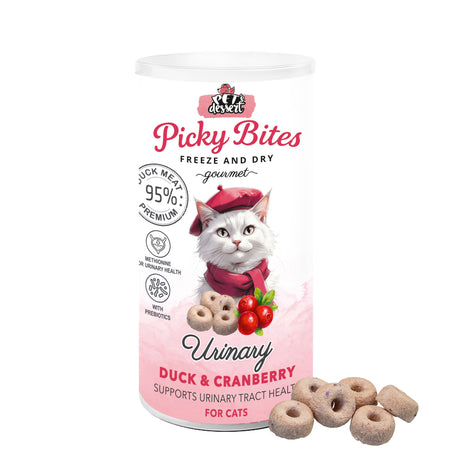 Pet’s Dessert Recompense Picky Bites Urinary cu Rata si Merisoare