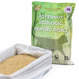 Petson Asternut Ecologic din Fibra de Bambus pentru Pisici 5L