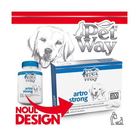 PetWay Petway Artro Strong - 100 Tablete - imagine 2