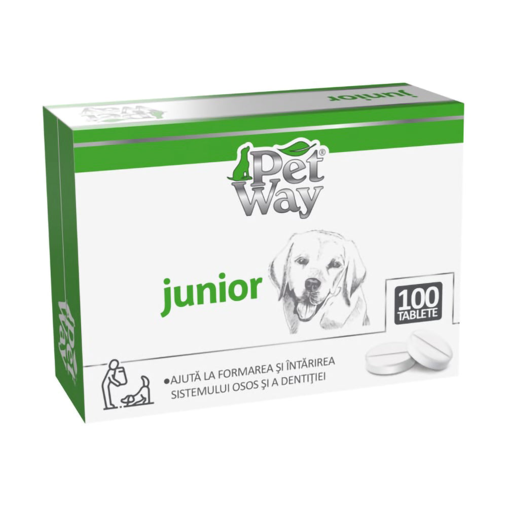 PetWay Petway Junior - 100 Tablete - imagine 1