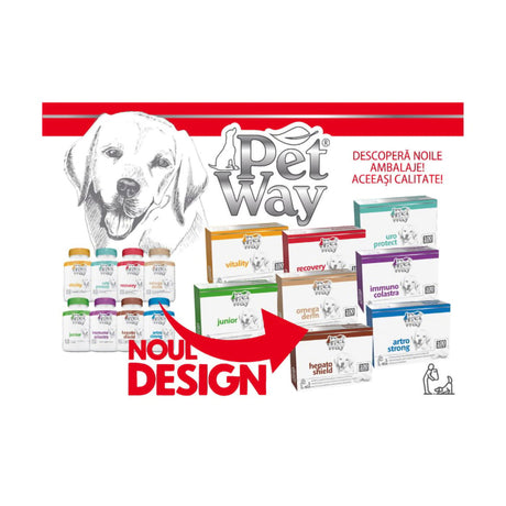 PetWay Petway Junior - 100 Tablete - imagine 3