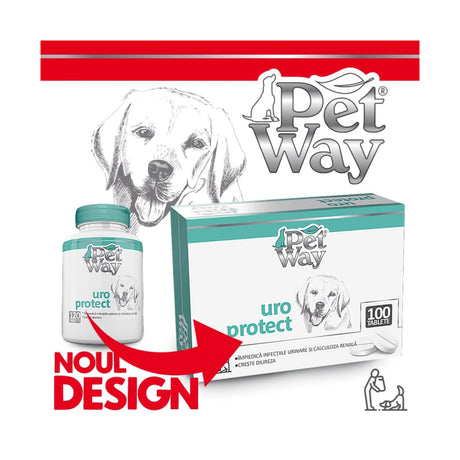 PetWay Petway Uroprotect - 100 Tablete - imagine 2