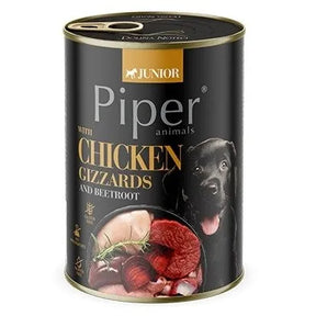 Piper Piper Caine Junior Pipote de Pui si Sfecla Rosie 400 Gr