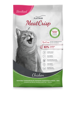 Platinum Adult Sterilised Cat Meat Crisp Hrana Uscata cu Pui