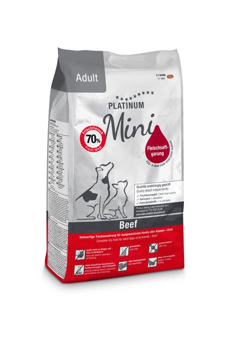 Platinum Platinum Dog Adult Mini cu Carne de Vita 900 Gr - imagine 2