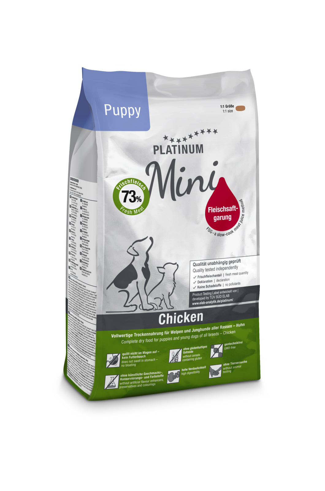 Platinum Platinum Dog Mini Puppy cu Carne de Pui 900 Gr - imagine 2