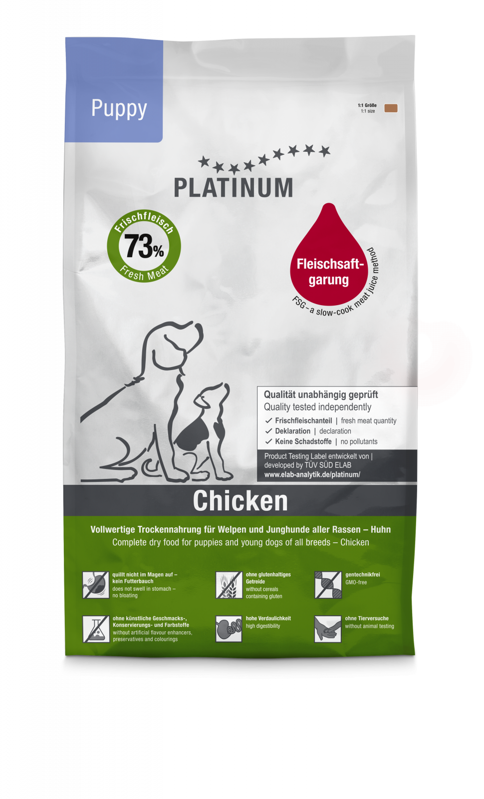 Platinum Platinum Dog Puppy cu Carne de Pui - imagine 1