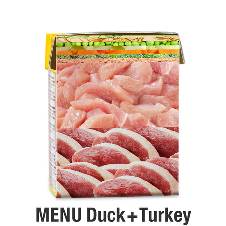 Platinum Platinum Meniu Hrana Umeda pentru Caini Adulti cu Rata si Curcan 185 Gr - imagine 2