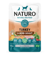 Naturo Pouch Naturo Dog Adult Grain&Gluten Free Curcan in Sos 100 Gr - imagine 1