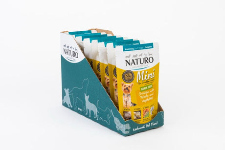 Naturo Pouch Naturo Dog Adult Mini cu Carne de Pui 150 Gr - imagine 2