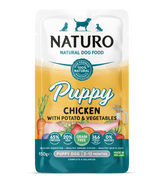 Naturo Pouch Naturo Dog Puppy cu Pui 150 Gr - imagine 1