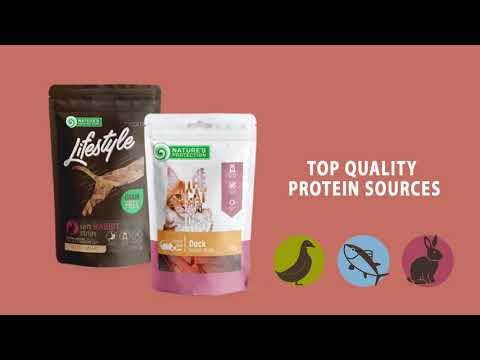 Nature's Protection Superior Care Superior Care Recompense cu Pestisori Uscati Sunfish pentru Pisici 20 Gr - video