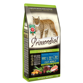 Primordial GF Holistic Cat Adult cu Somon si Ton