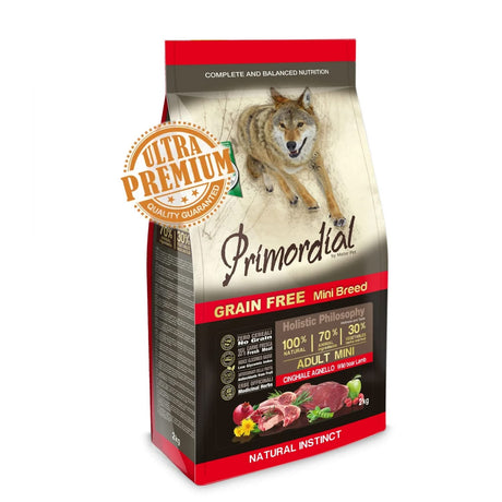 Primordial Primordial Grain-Free Holistic Dog Adult Mini cu Miel si Mistret