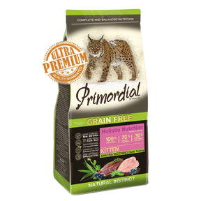 Primordial Primordial Grain-Free Holistic Kitten cu Rata si Curcan