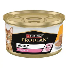 Pro Plan Cat Adult Delicate Digestion Pate cu Pui Conserva 85 Gr