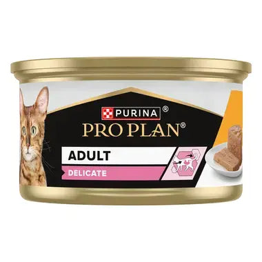 Pro Plan Cat Adult Delicate Digestion Pate cu Pui Conserva 85 Gr