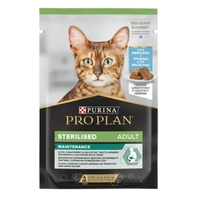 Pro Plan Pro Plan Cat Adult Sterilised Maintenance Terina cu Cod Plic 75 Gr - imagine 1