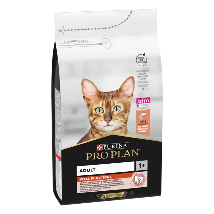 Pro Plan Pro Plan Cat Adult Vital Function cu Somon - imagine 1