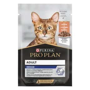 Pro Plan Pro Plan Cat Indoor cu Somon Plic 85 g - imagine 1