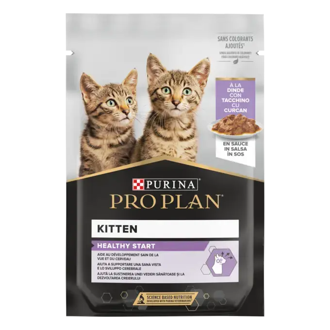 Pro Plan Pro Plan Cat Junior NutriSavour Curcan Plic - imagine 1