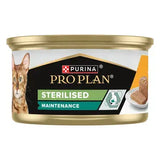 Pro Plan Cat Maitenance Adult Sterilised Pate cu Pui Conserva 85 Gr